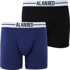 Boxershorts Alan Red Boxer Donkerblauw 2Pack