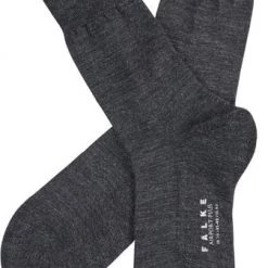 Sokken Falke Airport PLUS Sok Antra / Asphalt 3080 -Ondergoed Verkoopwinkel 1120 2 1