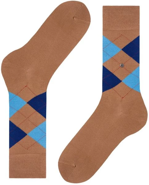 Sokken Burlington Manchester Sok Rosewood 5066 5 Sokken Burlington Manchester Sok Rosewood 5066 - Afbeelding 3