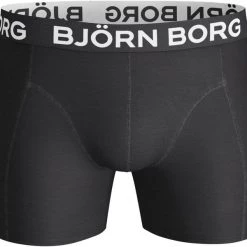 Boxershorts Bjorn Borg Boxers Solid Black 2 Pack 13 Boxershorts Bjorn Borg Boxers Solid Black 2 Pack -Ondergoed Verkoopwinkel 13566 2 1