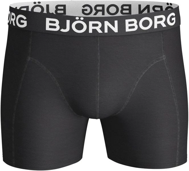 Boxershorts Bjorn Borg Boxers Solid Black 2 Pack 8 Boxershorts Bjorn Borg Boxers Solid Black 2 Pack - Afbeelding 6