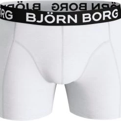 Boxershorts Bjorn Borg Boxers Solid White 2 Pack -Ondergoed Verkoopwinkel 14156 6 1