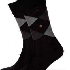 Sokken Burlington Sok Ruit Katoen 3000