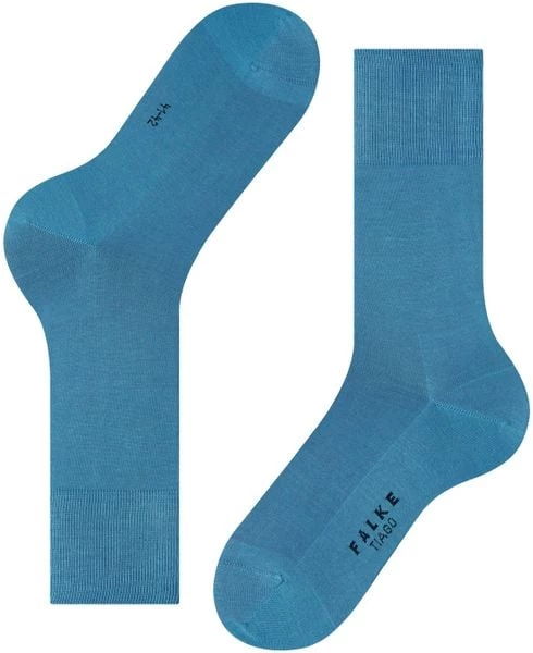 Sokken Falke Tiago Sok Blauw 6326 6 Sokken Falke Tiago Sok Blauw 6326 - Afbeelding 4