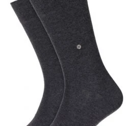 Sokken Burlington Uni Grijs 2Pack 11 Sokken Burlington Uni Grijs 2Pack -Ondergoed Verkoopwinkel 3591 6 1