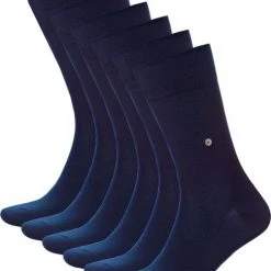 Sokken Burlington Uni Navy 6Pack