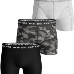 Boxershorts Bjorn Borg Boxers 3Pack Grijs Zwart 13 Boxershorts Bjorn Borg Boxers 3Pack Grijs Zwart -Ondergoed Verkoopwinkel 57790 1 1