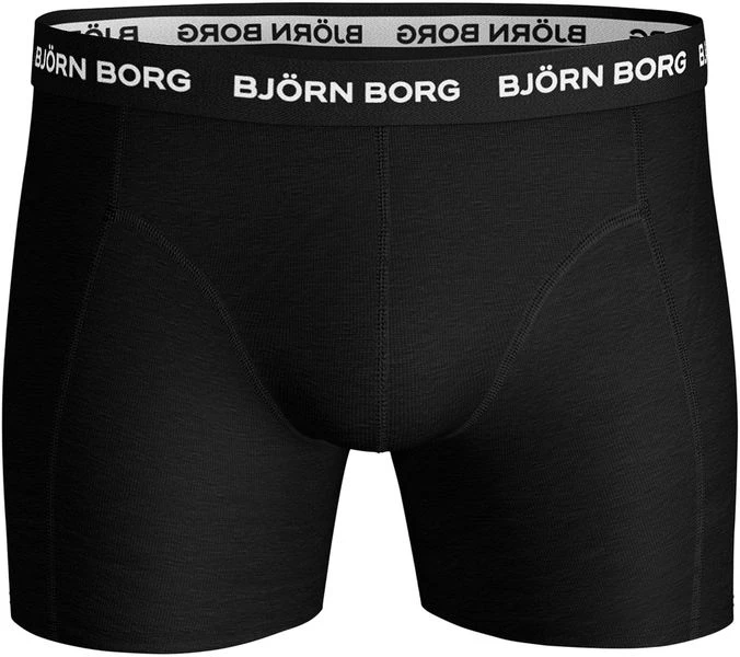 Boxershorts Bjorn Borg Boxers 3Pack Grijs Zwart 4 Boxershorts Bjorn Borg Boxers 3Pack Grijs Zwart - Afbeelding 2