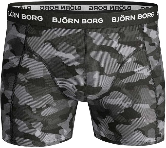 Boxershorts Bjorn Borg Boxers 3Pack Grijs Zwart 5 Boxershorts Bjorn Borg Boxers 3Pack Grijs Zwart - Afbeelding 3