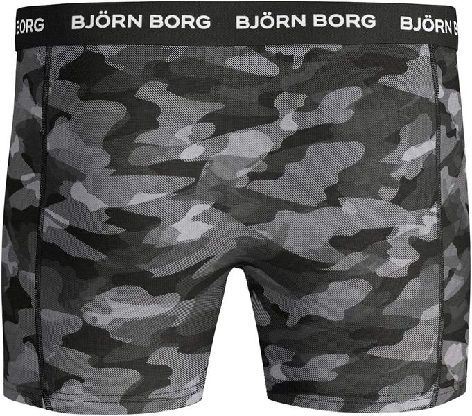 Boxershorts Bjorn Borg Boxers 3Pack Grijs Zwart 6 Boxershorts Bjorn Borg Boxers 3Pack Grijs Zwart - Afbeelding 4