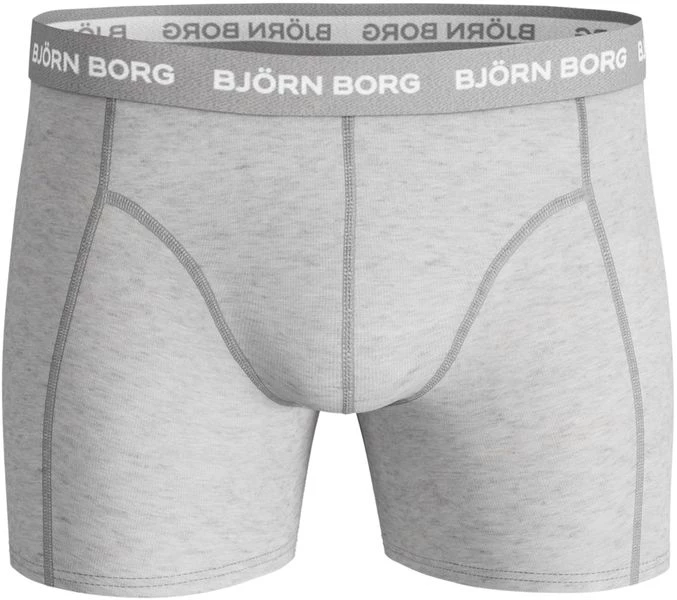 Boxershorts Bjorn Borg Boxers 3Pack Grijs Zwart 7 Boxershorts Bjorn Borg Boxers 3Pack Grijs Zwart - Afbeelding 5