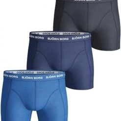 Boxershorts Bjorn Borg Boxers 3Pack Uni Blauw 12 Boxershorts Bjorn Borg Boxers 3Pack Uni Blauw -Ondergoed Verkoopwinkel 57791 1 1
