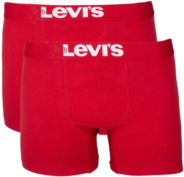 Boxershorts Levi's Boxershort 2-Pack Chili Rood 5 Boxershorts Levi's Boxershort 2-Pack Chili Rood - Afbeelding 3