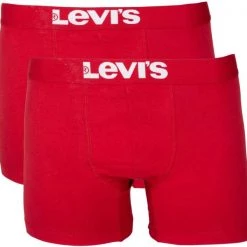 Boxershorts Levi's Boxershort 2-Pack Chili Rood