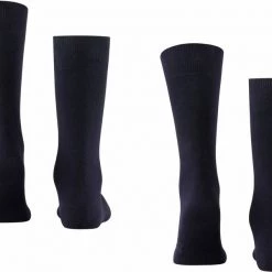 Falke Swing Sokken 2-Pack Navy -Ondergoed Verkoopwinkel 60868 6