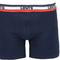 Levi's Boxershorts 2-Pack Grijs Blauw -Ondergoed Verkoopwinkel 60917 12 1