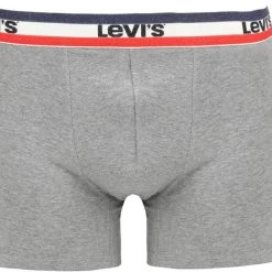 Levi's Boxershorts 2-Pack Grijs Blauw -Ondergoed Verkoopwinkel 60917 13 1