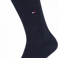 Tommy Hilfiger Classic 2-Pack Sokken Navy -Ondergoed Verkoopwinkel 61458 5 1