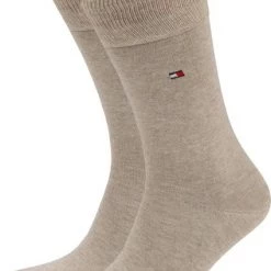 Tommy Hilfiger Classic 2-Pack Sokken Beige -Ondergoed Verkoopwinkel 61518 1 1