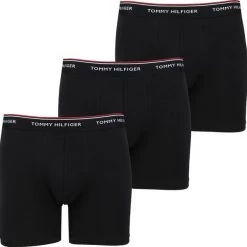 Tommy Hilfiger Boxershorts 3-Pack Brief Zwart -Ondergoed Verkoopwinkel 64003 1 1