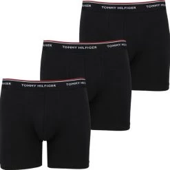 Tommy Hilfiger Boxershorts 3-Pack Brief Zwart