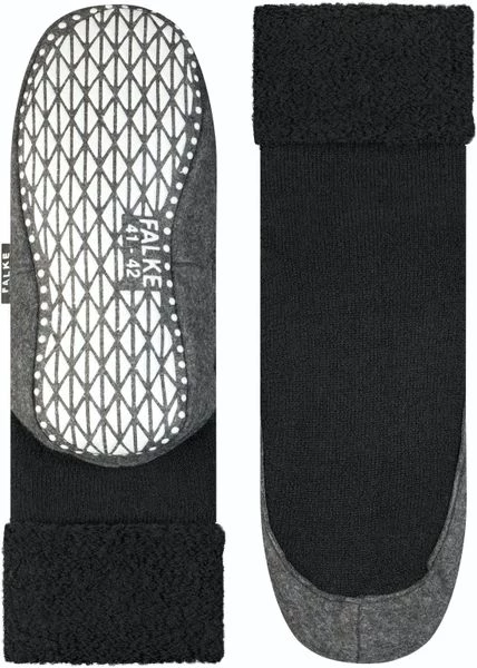 Sokken Falke Cosyshoe Sloffen Zwart 5 Sokken Falke Cosyshoe Sloffen Zwart - Afbeelding 3