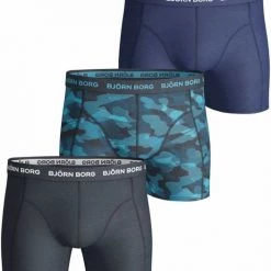 Bjorn Borg 3-Pack Boxershorts Navy -Ondergoed Verkoopwinkel 64605 1 1