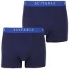 Bamboo Boxershorts Heren Suitable Bamboe Boxershorts 2-Pack Navy -Ondergoed Verkoopwinkel 64700 4
