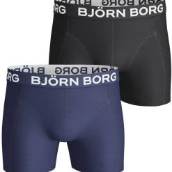 Bjorn Borg 2-Pack Boxershorts Blue Depths -Ondergoed Verkoopwinkel 64806 1 1