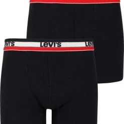 Levi's Boxershorts 2-Pack Zwart
