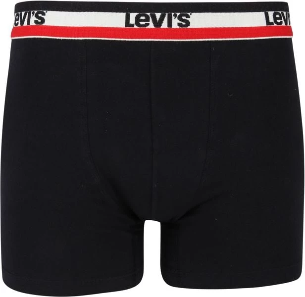 Levi's Boxershorts 2-Pack Zwart 7 Levi's Boxershorts 2-Pack Zwart - Afbeelding 5