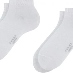 Falke Happy Sokken 2 Paar Wit -Ondergoed Verkoopwinkel 65467 3