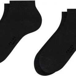 Falke Happy Sokken 2 Paar Zwart -Ondergoed Verkoopwinkel 65468 3