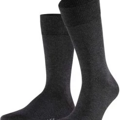 Falke Happy Sokken 2 Paar Antraciet Melange