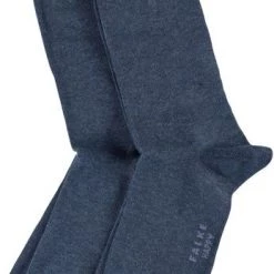 Falke Happy Sokken 2 Paar Donkerblauw Melange -Ondergoed Verkoopwinkel 65472 3
