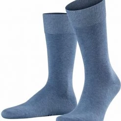 Falke Happy Sokken 2 Paar Blauw Melange