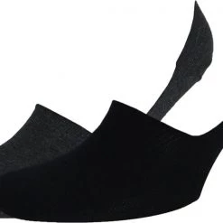 Sokken Levi's Sneakersok 2-Pack Zwart Antraciet -Ondergoed Verkoopwinkel 65948 1 1