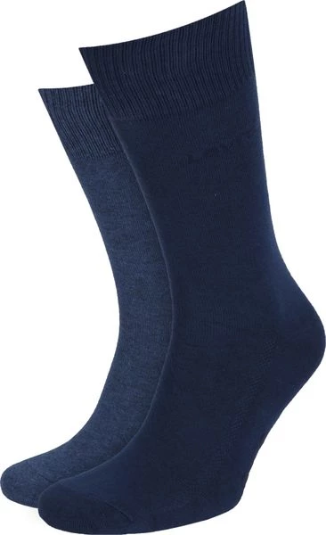 Levi's Sokken 2-Pack Blauw 460 3 Levi's Sokken 2-Pack Blauw 460