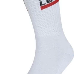 Levi's 2-Pack Sportswear Sokken Grijs Wit -Ondergoed Verkoopwinkel 65958 5