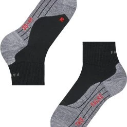 Sokken Falke TK5 Wandelsok Short Zwart -Ondergoed Verkoopwinkel 66647 8