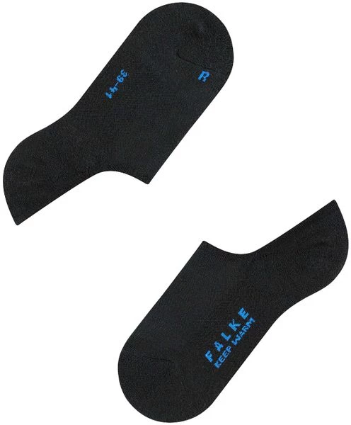 Sokken Falke Keep Warm Sneaker Sok Zwart 5 Sokken Falke Keep Warm Sneaker Sok Zwart - Afbeelding 3
