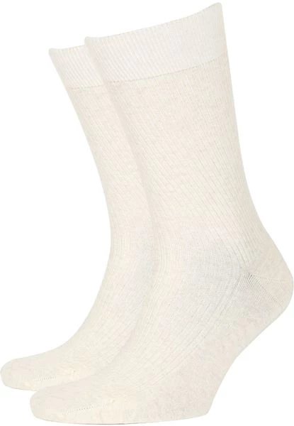 Sokken Colorful Standard Ivory White 3 Sokken Colorful Standard Ivory White