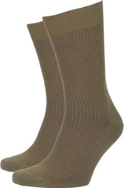 Sokken Colorful Standard Dusty Olive 5 Sokken Colorful Standard Dusty Olive - Afbeelding 3