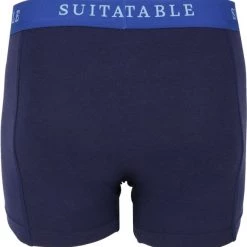 Bamboo Boxershorts Heren Suitable Bamboe Boxershorts 4-Pack Navy -Ondergoed Verkoopwinkel 68286 3
