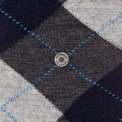 Sokken Burlington Edinburgh Kniekousen Donkergrijs 3194 -Ondergoed Verkoopwinkel 68289 3