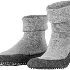 Sokken Falke Cosyshoe Sloffen Lichtgrijs