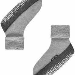 Sokken Falke Cosyshoe Sloffen Lichtgrijs -Ondergoed Verkoopwinkel 68291 5