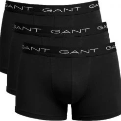 Gant Boxershorts 3-Pack Zwart 8 Gant Boxershorts 3-Pack Zwart -Ondergoed Verkoopwinkel 68610 1 1