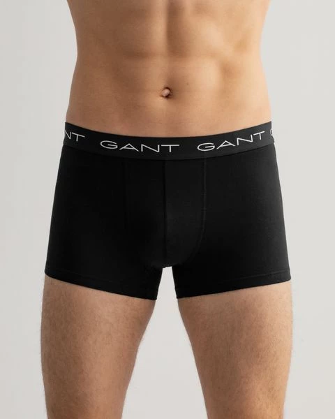 Gant Boxershorts 3-Pack Zwart 4 Gant Boxershorts 3-Pack Zwart - Afbeelding 2