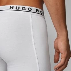 Hugo Boss Boxershorts Brief 3-Pack Wit -Ondergoed Verkoopwinkel 68893 5